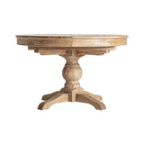 Sonvigo Recycled Elm Tree Wood Extending Table