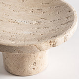 Jasha Travertine Tray Empty Pockets