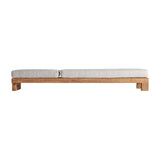 Testa Teak Wood Outdoor Sun Lounger