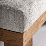 Testa Teak Wood Outdoor Sun Lounger