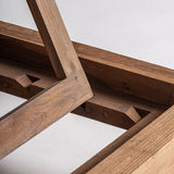 Testa Teak Wood Outdoor Sun Lounger