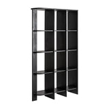 Nara Mango Wood Bookcase Black