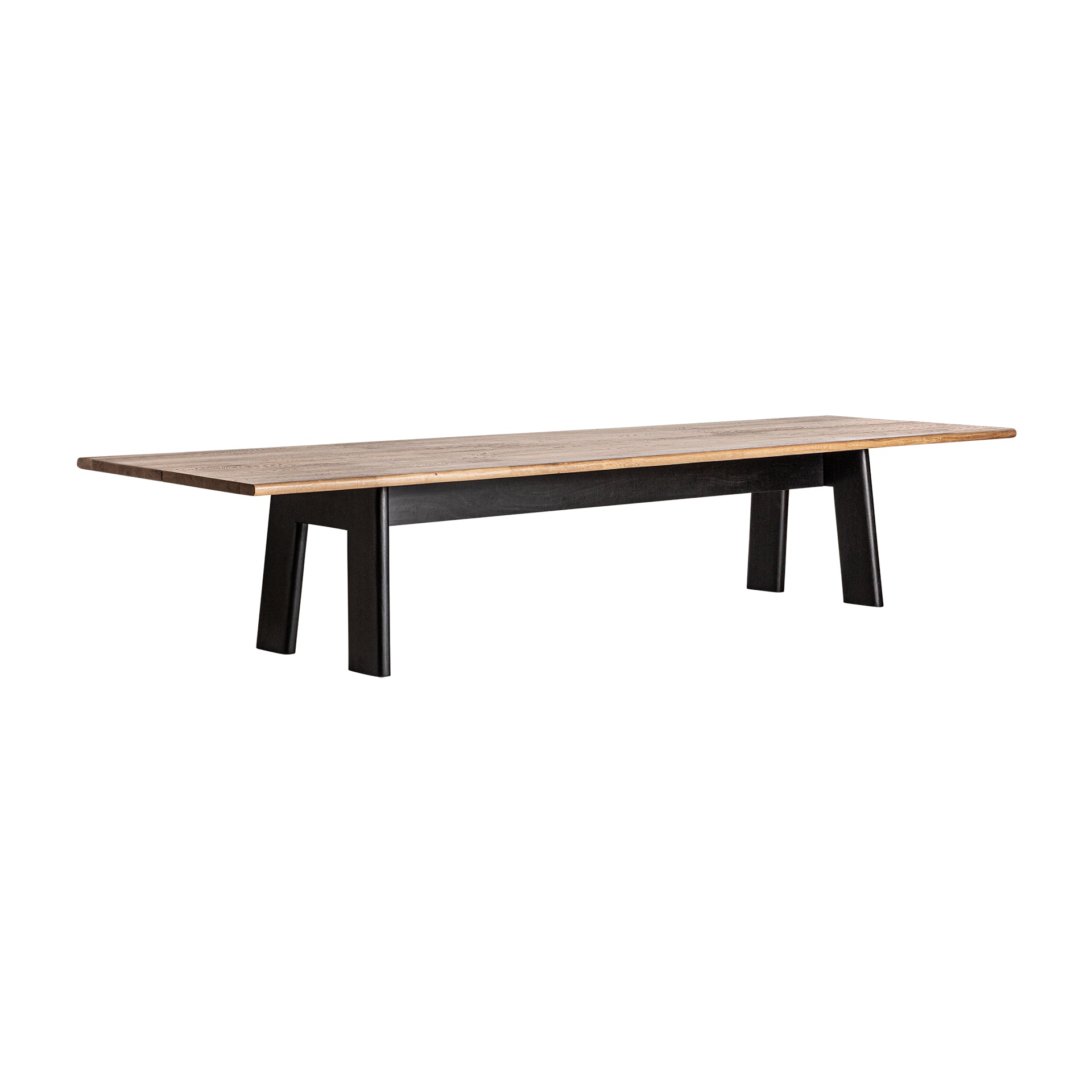 Nara Mango Wood Dining Table Oak Wood Top