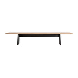 Nara Mango Wood Dining Table Oak Wood Top