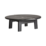 Nara Black Mango Wood Coffee Table Marble Top
