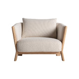 Nara Oak Wood Armchair