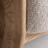 Nara Oak Wood Armchair