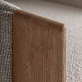 Nara Oak Wood Armchair