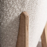 Nara Oak Wood Armchair