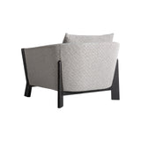 Nara Black Oak Wood Armchair