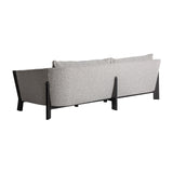 Nara Black Oak Wood Sofa