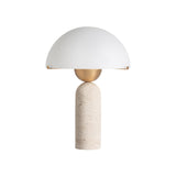 Creamy Marble Table Lamp