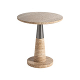 Rust Marble Side Table