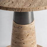 Rust Marble Side Table
