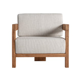 Testa Recycled Teak Wood Outdoor Armchair
