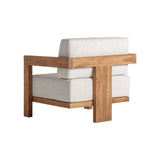 Testa Recycled Teak Wood Outdoor Armchair