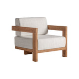 Testa Recycled Teak Wood Outdoor Armchair