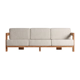 Testa Recycled Teak Wood Outdoor Sofa