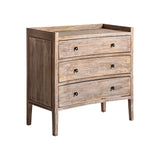 Lahn Firwood Chest of Drawers Rattan Top