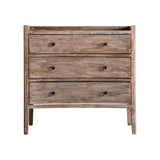 Lahn Firwood Chest of Drawers Rattan Top