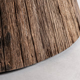 Toigne Tropical Wood Dining Table Marble Top