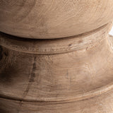 Beyssac Mango Wood Table Lamp Jute Shade