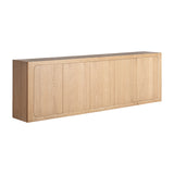 Zelzate Natural Oak Wood Sideboard