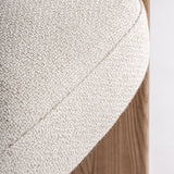 Nara Oak Wood Chair - Leather