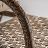 Larreule Oak Wood Armchair