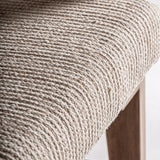 Romarand Mango Wood & Wicker Armchair