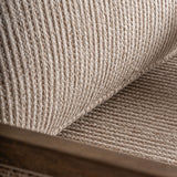 Romarand Mango Wood & Wicker Armchair
