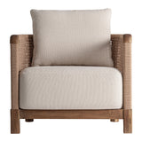 Trena Recycled Teak Wood Outdoor Armchair