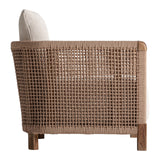 Trena Recycled Teak Wood Outdoor Armchair