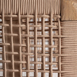 Trena Recycled Teak Wood Outdoor Armchair