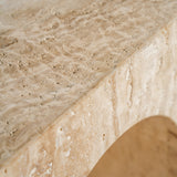 Thiennes Travertine Console Table