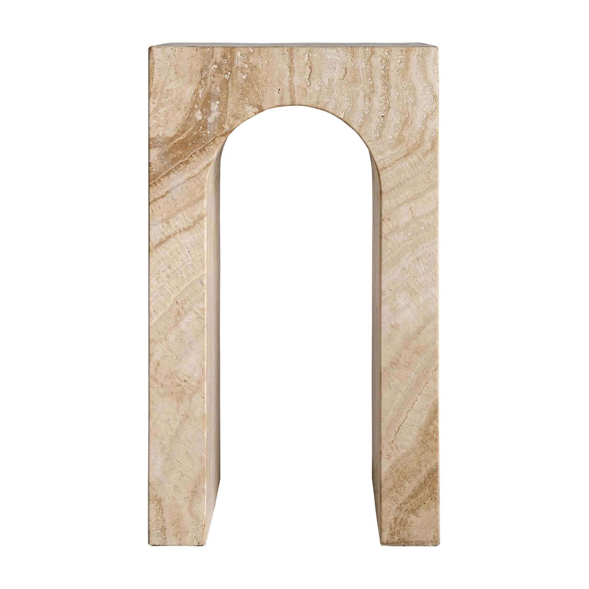 Thiennes Travertine Console Table