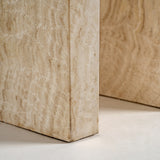 Thiennes Travertine Console Table