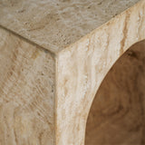 Thiennes Travertine Console Table