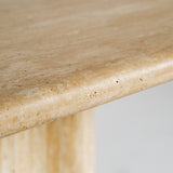 Thiennes Travertine Oval Dining Table - 220cm