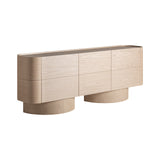 Prayssac Light Oak Wood Sideboard