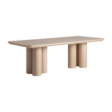 Prayssac Light Oak Wood Dining Table