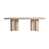 Prayssac Light Oak Wood Dining Table