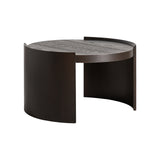 Neuvic Brown Oak Wood Coffee Table