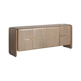 Ussel Light Oak Wood Sideboard