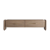 Ussel Light Oak Wood Media Unit