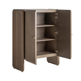 Ussel Light Oak Wood Cabinet