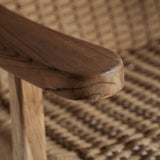 Vaduz Teak Wood Armchair