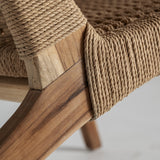 Vaduz Teak Wood Armchair