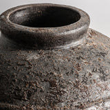 Jellae Brown Ceramic Vase