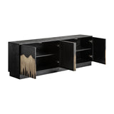 Allevard Black Wood Sideboard